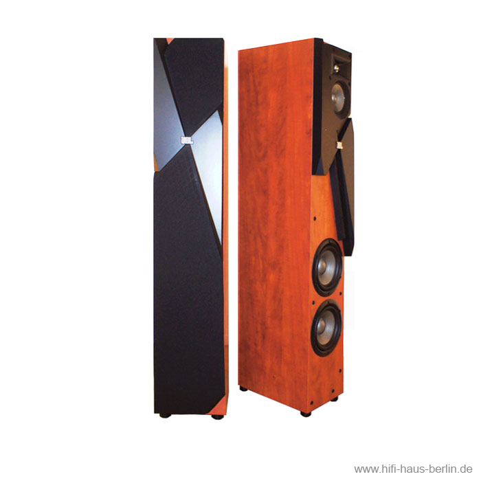 Abbildung mit und ohne Frontblende, des Lautsprechers JBL Studio 190