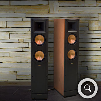 Ansicht Lautsprecher Klipsch RF-62 II in Dekor Kirsche